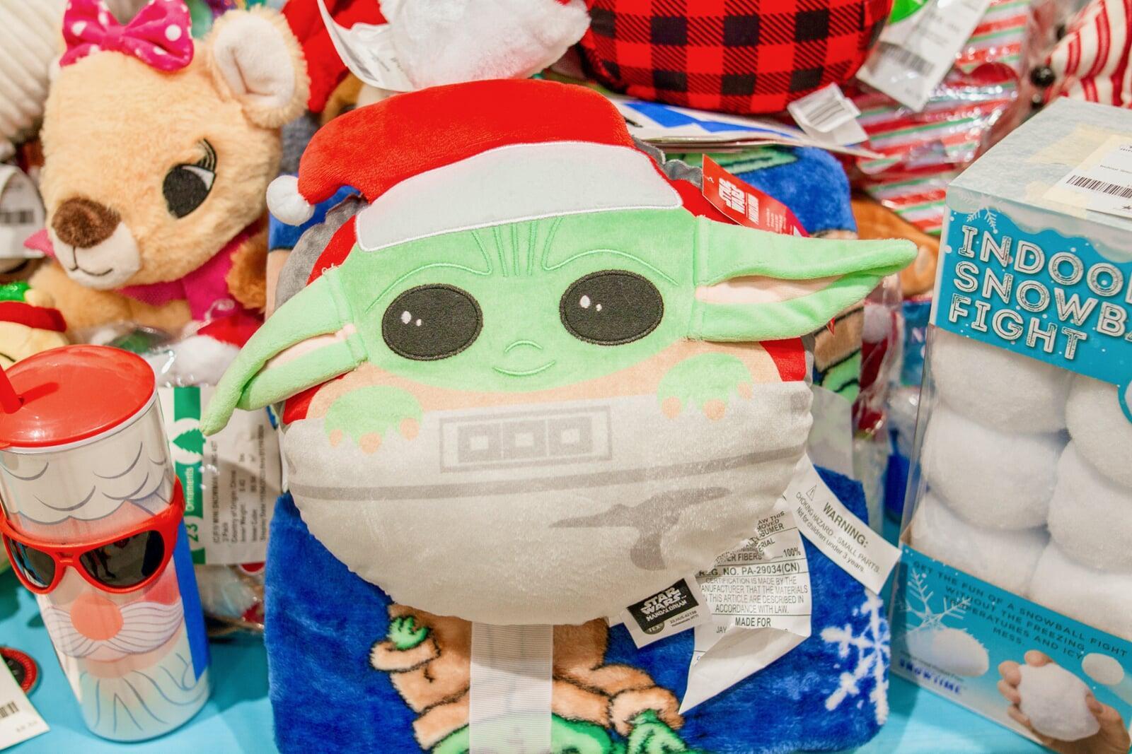 Toddler and Baby Sun Hats hanging up.